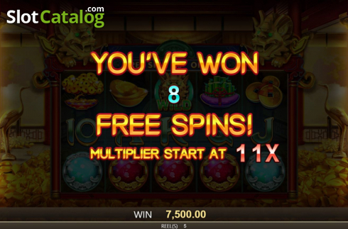Скрин5. Fortune Treasures слот