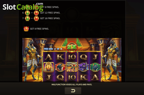 Скрин9. Egypt Treasure (JDB) слот