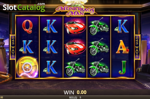 Скрин2. Moneybags Man слот