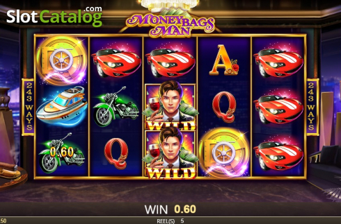 Скрин3. Moneybags Man слот