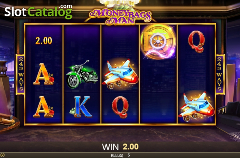 Скрин4. Moneybags Man слот