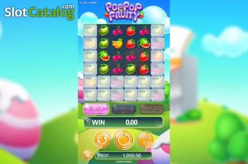 Скрин2. Pop Pop Fruity слот
