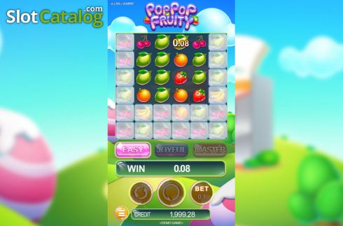 Скрин5. Pop Pop Fruity слот