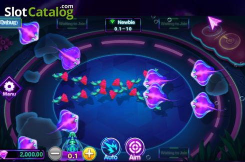 Скрин2. Fishing Disco слот