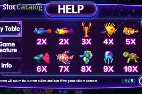 Скрин7. Fishing Disco слот