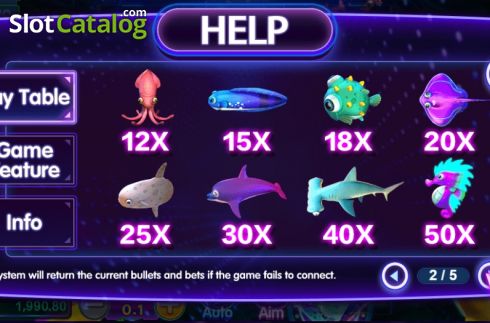 Скрин8. Fishing Disco слот