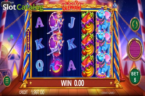 Скрин2. Wonder Elephant слот