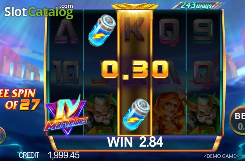 Скрин4. Marvelous IV слот