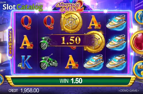 Скрин3. Moneybags Man 2 слот