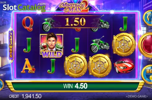 Скрин4. Moneybags Man 2 слот
