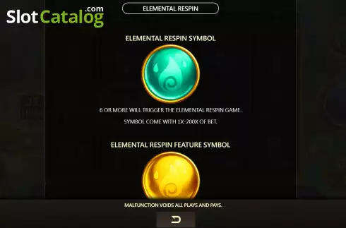 Скрин7. Elemental Link Water слот