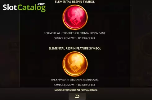 Скрин7. Elemental Link Fire слот