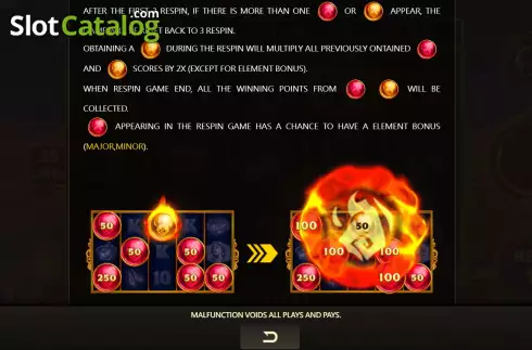 Скрин8. Elemental Link Fire слот