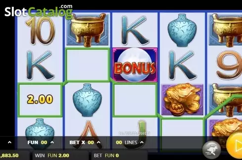 Скрин3. Moonlight Treasure слот