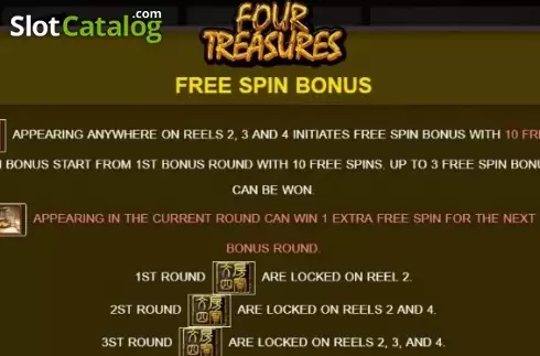 Скрин4. Four Treasures слот