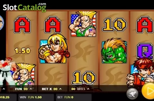 Скрин2. Street Fighter (JDB) слот