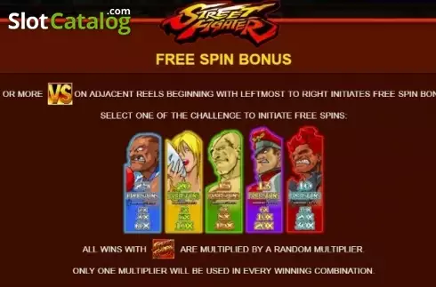 Скрин4. Street Fighter (JDB) слот