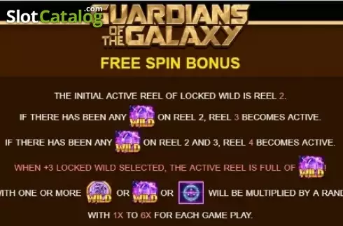 Скрин4. Guardians of the Galaxy слот