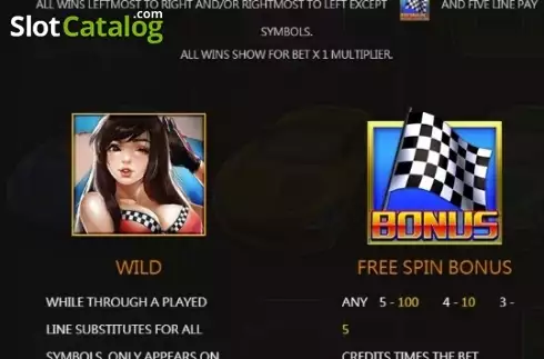 Скрин6. Lucky Racing слот