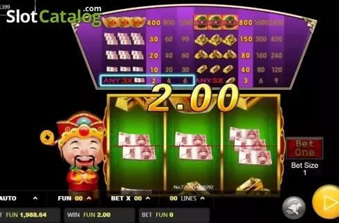 Скрин3. Rolling in Money (JDB) слот