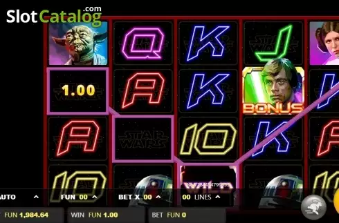 Скрин2. Star Wars (JDB) слот