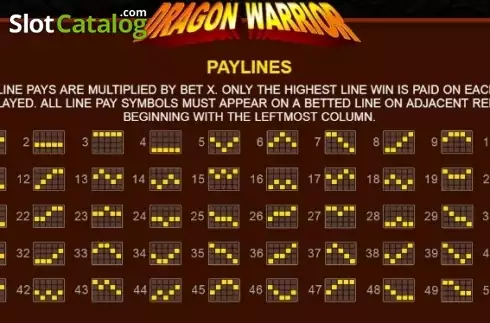 Скрин5. Dragon Warrior (JDB) слот