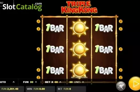 Скрин2. Triple King Kong слот