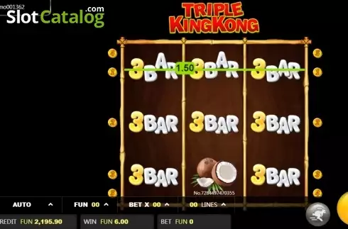 Скрин3. Triple King Kong слот