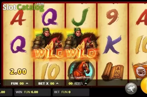 Скрин3. Guan Gong слот