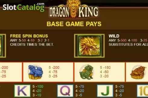 Скрин4. Dragon King(JDB) слот