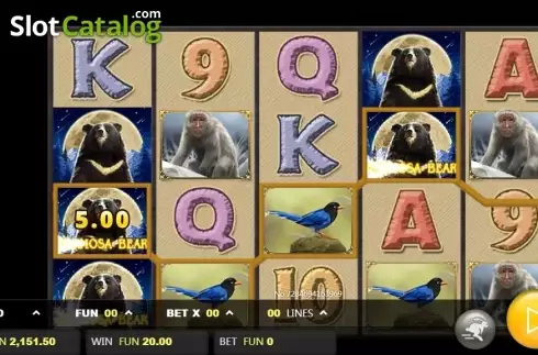Скрин2. Formosa Bear слот