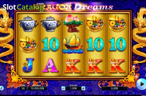 Скрин2. Dragon Dreams слот