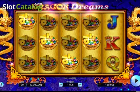 Скрин4. Dragon Dreams слот