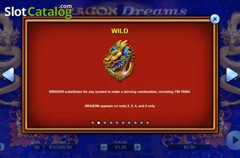 Скрин8. Dragon Dreams слот