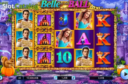 Скрин2. Belle Of The Ball слот