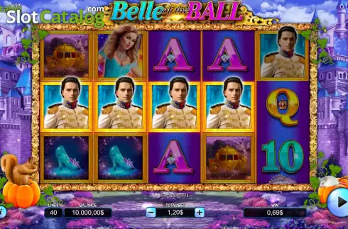 Скрин3. Belle Of The Ball слот