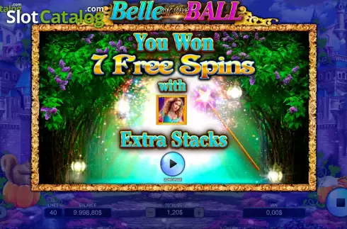 Скрин6. Belle Of The Ball слот