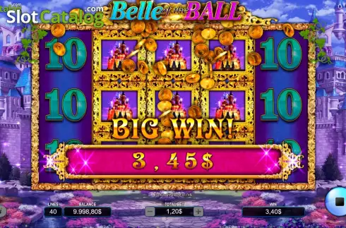Скрин8. Belle Of The Ball слот