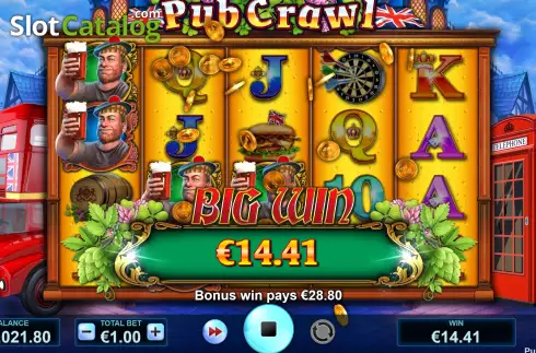 Скрин5. Pub Crawl слот
