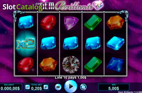 Скрин4. Gem Brillante слот