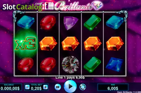 Скрин5. Gem Brillante слот