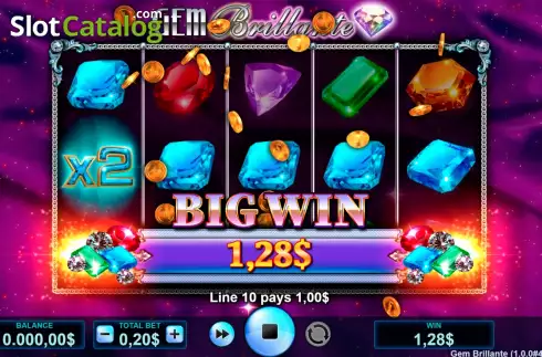 Скрин6. Gem Brillante слот