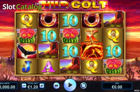 Скрин2. Wild Colt слот
