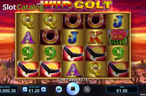 Скрин3. Wild Colt слот
