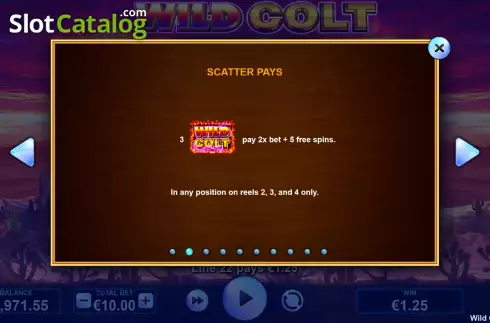 Скрин6. Wild Colt слот