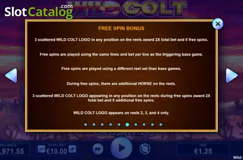 Скрин8. Wild Colt слот