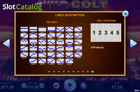 Скрин9. Wild Colt слот