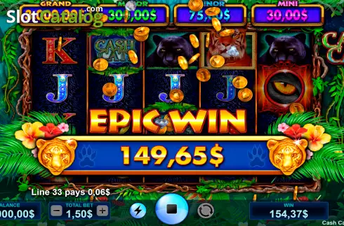 Скрин5. Cash Cats слот