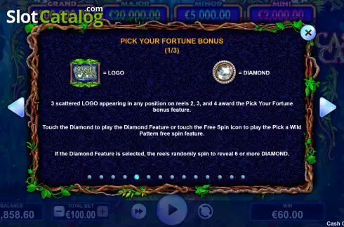 Скрин9. Cash Cats слот