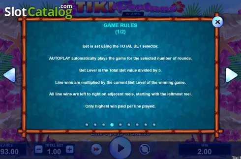 Скрин8. Tiki Fortune (JVL) слот
